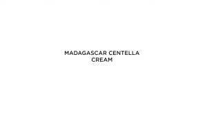 SKIN1004 Madagascar Centella Cream 75ml (Cruelty-Free)