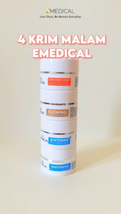 EMEDICAL NIGT CREAM mencerahkan melembabkan