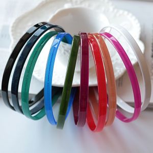 Simple Basic Wide Toothed Anti-slip Hairband Grain De Beauté Fashionable Hair Accessories Elegant Headwear for Women