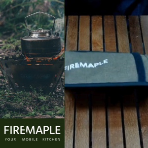 FIREMAPLE Maverick Wood Stove for Bushcraft Camping Hiking