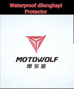 Jaket Motor Waterproof Riding Protector Motowolf MDL0520 Anti Angin
