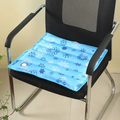 Water-filled Ice Pad Chair Office Chair Car Use Cooling Gel Seat Cushion Portable Fan Accessories Home Use Ice Pad Heat Relief