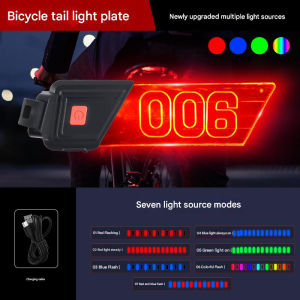 Bicycle Taillights Rechargeable Cycling Tail Light MTB Road Bike Lamp Night Riding Safety Warning Rear Lamp Cycling Accessories