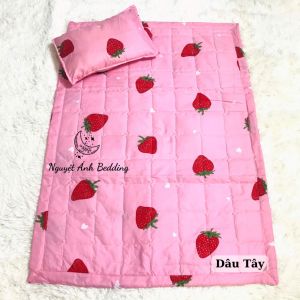 (Siêu giảm giá) 💐 Set mền đắp kèm gối nằm trẻ em dưới 5 tuổi mẫu Siêu nhân Superman - Gối có sẵn ruột gối chat chọn mẫu khác