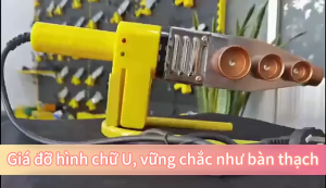 Máy hàn nhiệt ống PPR PB PE 220V cho ống 20-63mm dụng cụ nối ống nước hiệu quả tiện lợi