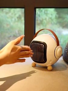 Máy sưởi để bàn TMD công suất 1300w lên nhiệt nhanh có remote  - Giảm ồn không gây mùi  Tuỳ chỉnh nhiệt độ