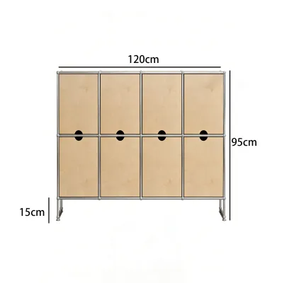ALEDAN | Tủ Gỗ Cứng Phong Cách Bauhaus Cổ Điển