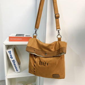 Mùa Thu Mùa Đông Túi Tote Đi Làm Dung Tích Lớn 2024 Da Lộn Nối Cổ Điển Mới Da Túi Đeo Vai Đơn Phong Cách Thoải Mái Polyester Lớp Lót