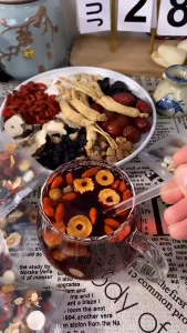 〔30Pcs Bag〕Mens Powerful Kidney Tea Mens Health Tea Wolfberry Mulberry Ginseng Tea Healthy Kidney Cleansing Tea