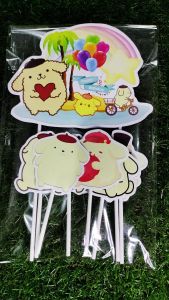 Topper Cake Pompom Purin: Hiasan Kue Ulang Tahun yang Unik