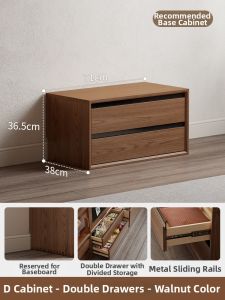 DONGMU | Corner Rotating Folding Bookcase Desk Combination