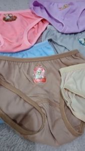 6pcs Celana Dalam Anak Cewek wanita perempuan size S M L usia 1-5th