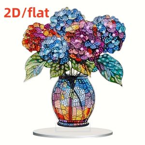 One DIY vase pattern diamond art desktop decoration crystal rhinestone handicraft suitable for home office decoration
