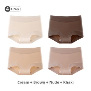 Cotton High Waist Anti-bacterial Briefs