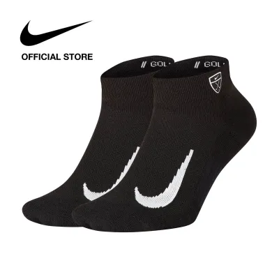 Tất Nike Multiplier Low Golf Quarter Socks (2 Pairs) - BLACK