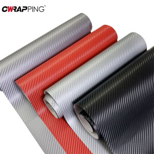 3D127cm Carbon Fiber Vinyl Wrap Car Stickers Motorcycle Protection Auto Styling Stickers Exterior Decor Film for Cars Supplies