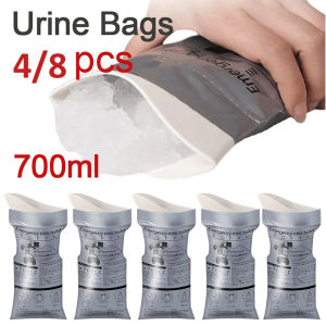 700ml Portable Urine Bag for Camping Travel Car Jam Outdoor Emergency Toilets Disposable Urine Bag