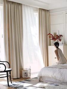 TOAO Blackout Window Curtains High Quality Thicken Curtains with Ring Hole Curtains for Window/Living/Room/Bedroom