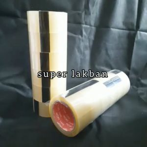 Lakban Bening Besar Tebal Kuat Lem Perekat Packing Barang Berkualitas 48mm x 80M 40 micron