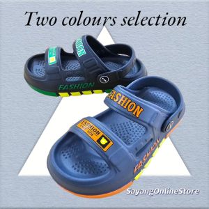 READY STOCK Kids Casual Sandal Anti Slip Boy Sandal Slipper Selipar Budak Lelaki quality 大童男生超轻凉鞋