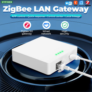 Tuya ZigBee Smart Gateway Hub Wired Intelligent Bridge App Voice Remote Control For Smart Home Devices