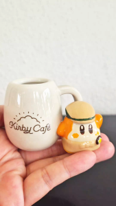 Kirby Cafe Kirby & Waddle Dee porcelain toothbrush stand