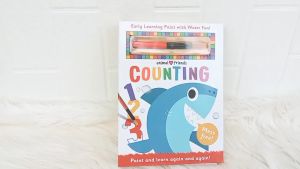 Counting Animal Friends Water Painting Book - Paint and learn again and again! (Mess Free)