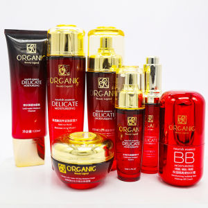 Mingko Original Essence Small Red Bottle Hydrating Moisturizing Anti-Aging Tightening Serum Water Lotion Cream Womens Skincare Set