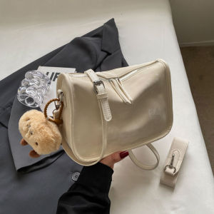 Fashionable Minimalist Square Bag Womens New 2025 Spring Summer High-End Sensation Single Shoulder Bag Korean Version Niche Design