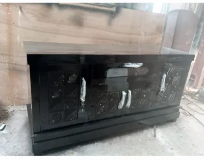 bufet tv full kayu jati p160cm dan 180cm