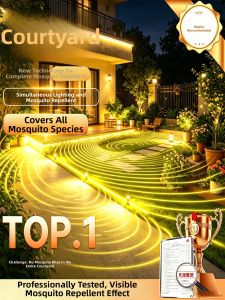 YUANMUXUAN | Solar Anti-Mosquito Outdoor Lighting