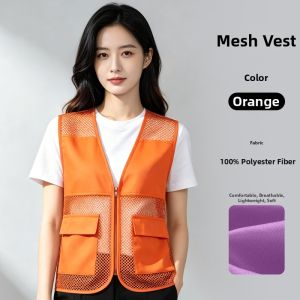 Customizable Educational Promotion Vest Mesh