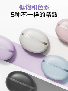 QCYC50 Open-Design Clip-On Bluetooth Earphones Wireless Non-In-Ear for Running Sports 35-Hour Long Battery Life Active Noise Reduction