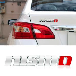 Stiker Nismo Sticker Stiker Emblem Logo Mobil Motif Nismo 3D Bahan Metal Emblem Nismo Grill Depan Mobil