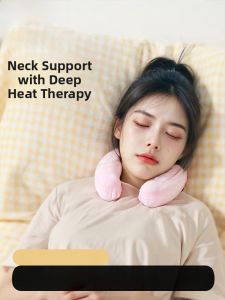 Thickened Shoulder Neck Hot Water Bag Heat Therapy Neck Warmer Non-Spillable Soft Fabric Cover High Density PVC for Home Use