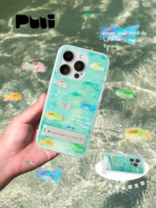 Puui Original iPhone 17/16 pro Phone Case with Stand High Quality Minimalist Design Apple Compatible Metal Bracket Included