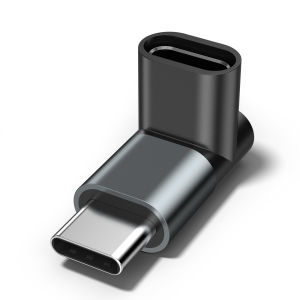 L Shape Type C to Type C 3.2 Adapter USB C Male to USB C Female 100W Fast Charging Converter For iPad MacBook Nintendo Switch