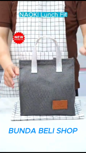 Set Tas Bekal Naoki Lunch Bag Set Of 4 Pcs - Bunda Beli Shop