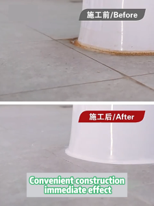 IKON 300ML Acrylic Sealant Gun with Free Gun - Waterproof Mildewproof Crack-Resistant Multipurpose Caulking Sealant
