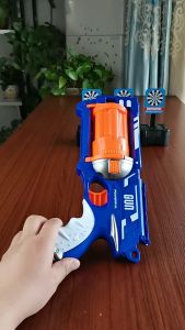 Soft bullet gun pistol blaster Childrens soft bullet toy gun boy sniper shooting revolver large