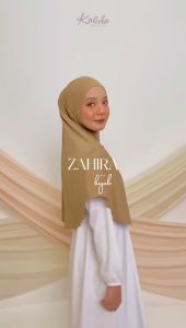 Hijab Zahira Bergo Jumbo Tanpa Pet Bahan Jersey Premium Kerudung Jumbo Non Pet / Non Ped Instan
