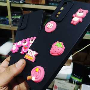 Case Vivo V2052 V2054 V2070 V2034 V2038 V2129 V2043 V2048 V2037 V2065 V2102 V2026 V2033 V2026 V2042 V2027 V2032 V2101 Y11S Y12s Y20 Y20i Y20S Y20A Y12A Softcase 3D Lotso Timbul Cesing Silicone Silikon Kesing Casing