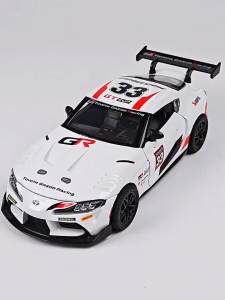 1: 32 Toyota GT4 Die Casting Model Car Metal Alloy Car Childrens Sports Car Toy Boy Toy Gift