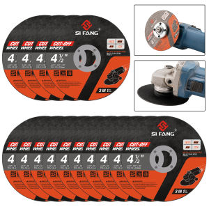 SI FANG 115mm Circular Resin Saw Blade Grinding Wheel Metal Cutting Disc Angle Grinder Accessories for Wood Iron Metal Pvc Cut