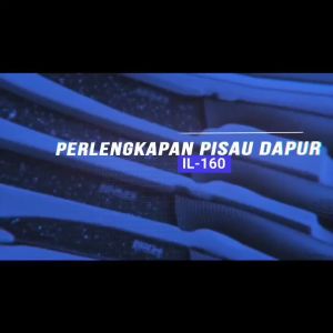 Pisau Set / Knife Set - Perlengkapan Pisau Dapur Idealife IL-160