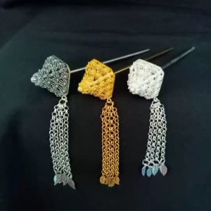 เครื่องประดับผม ปิ่นปักผมแต่งระย้า ชุดชนเผ่า ชุดล้านนา และอีกมากมาย ลายสวยงามแข็งแรงทนทาน ส่งออก