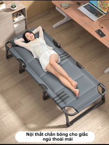 NES Giường gấp ngả lưng văn phòng phòng khách bệnh viện đi kèm đơn giản di động ngủ trưa giảm giá 50%