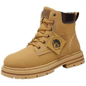 Nanjiren | Spring 2026 New Model Elevation Thick Sole Yellow Mens Shoes