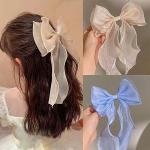 C.three Summer Super Fairy Mermaid Hair Clip Bow Spring Clip Sweet Girl Hair Accessories