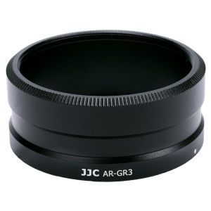 JJC AR-GR3 Lens Filter Adapter Replaces Ricoh GA-1 for Ricoh GR III GR III HDF GR3 HDF With GW-4 Wide Conversion Len 49mm Filter